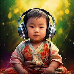 Baby’s Harmonious Reflection