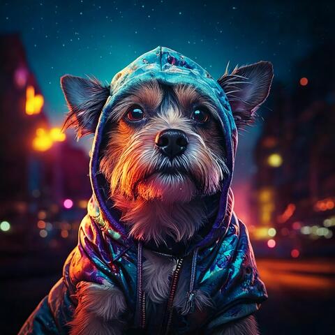 Night's Embrace: Hip Hop Beats for Dogs