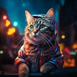 Tranquil Vibes Feline Calm