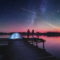 Relaxing Vibes Evening Serene