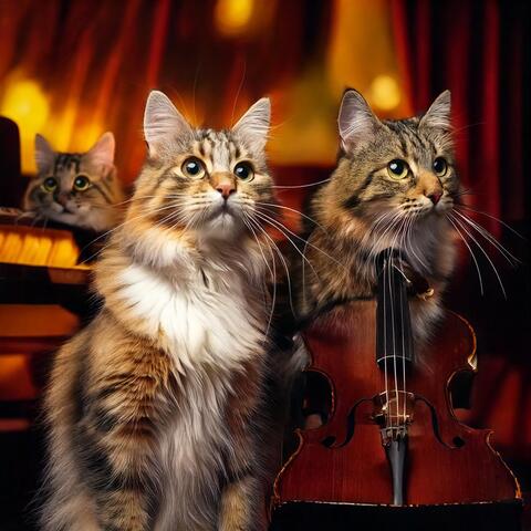 Cats' Playful Orchestra: Melodic Joy for Felines