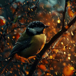 Restful Showers Merge with Night’s Calm