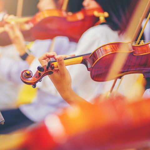 Calm Sleep Symphony: Orchestra Melodies