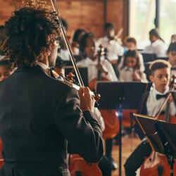 Comforting Orchestral Tunes for Felines