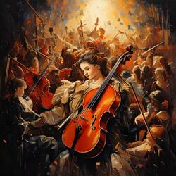 Orchestra Cats Flowing Harmony