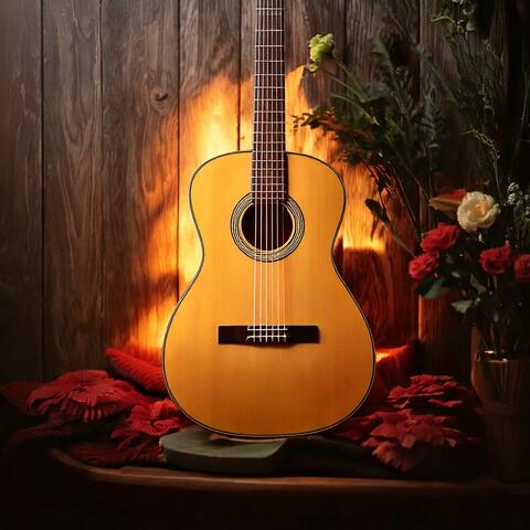 Dog’s Restful Moments: Soothing Guitar Music