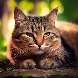 Feline Evening Soothe Vibes