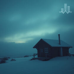 Snowy Norwegian Cabin