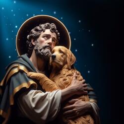 Oración a San Roque por la Salud de mi Perro Enfermo
