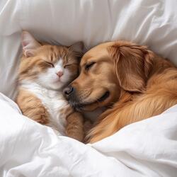 Pets Relax to Soft Beats