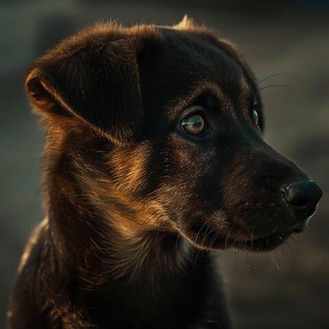 Dogs' Peaceful Evening: Gentle Music Vibes