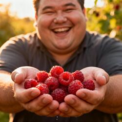 Sono ciccione ma mi piace il lampone