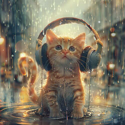 Quiet Rain Cats