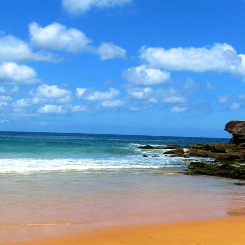 Ocean Waves for Sleep 4 Warriewood Beach Australia - Loopable No Fade