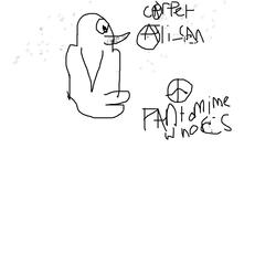 Penguins Walking Backwards on the Moon Saying Buy Bye.