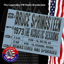 Bruce Intoduces The Band (WBCN-FM April 1973 Remastered)