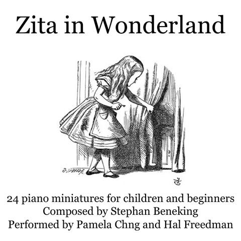 Zita in Wonderland - Charity Album - 24 piano miniatures for children and beginners