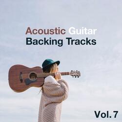G Major Backing Track Acoustic Guitar | Winter Leaves