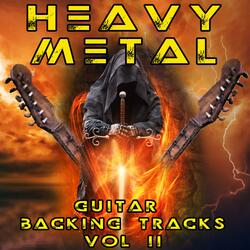 90's Heavy Metal Backing Track Em (or G) 87 bpm Slow