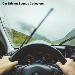 Car Driving on a Hot Summer Day