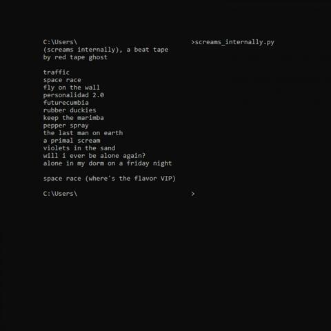 (Screams Internally), A Beat Tape