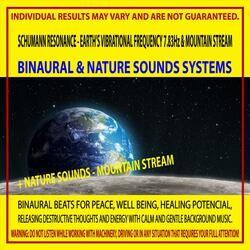 Schumann Resonance - Earth's Vibrational Frequency 7.83Hz & Mountain Stream