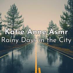 City Street Traffic and Rain