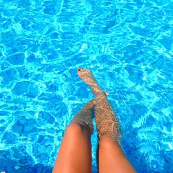 Lapping Water of Swimming Pool