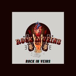 Rock in veins