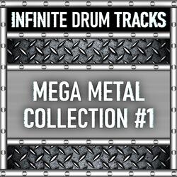 Powerful Hard Rock Metal Drum Track 127 BPM Metal Drum Beat (Track ID-170)