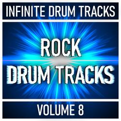 Powerful Hard Rock Metal Drum Track 120 BPM (Track ID-138)