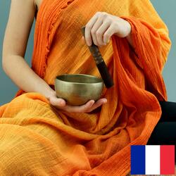 Son d'un Bol Chantant Tibétain de Méditation