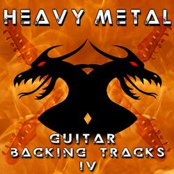 Hard Rock Heavy Metal Guitar Backing Track Em