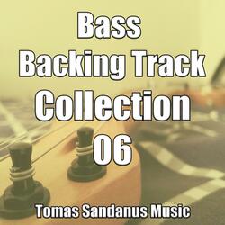 Rock Ballad Bass Backing Track in F# minor