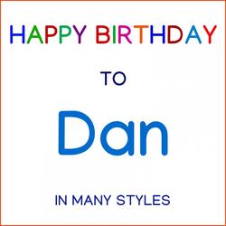Happy Birthday To Dan - Hip Hop