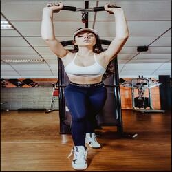 Gym Woman Beautiful Body Motivation Soul LoFi Queen Vibes Love