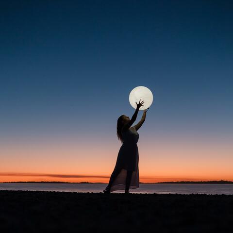 The Earth Moon & Sky