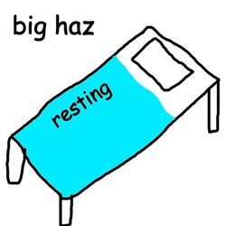 resting