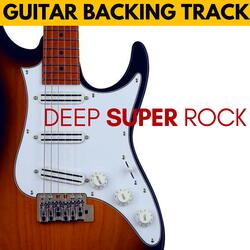 Deep SUPER ROCK Guitar Backing Track Jam in F# minor