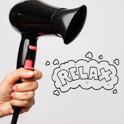 Hair dryer sound, White noise, ASMR