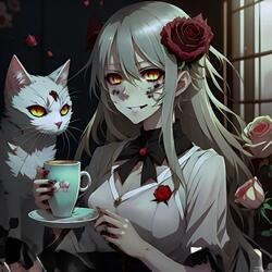 Coffee and Rose