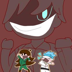 Mysterious and creepy