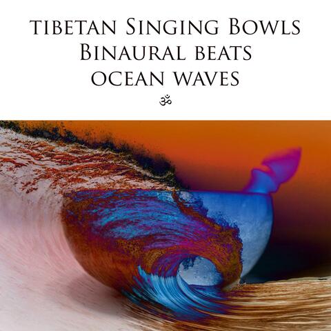 Relaxing Big Tibetan Singing Bowls + Ocean Theta Whaves