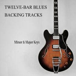 Laid-Back 12-Bar Blues Guitar Backing Track E Minor Em