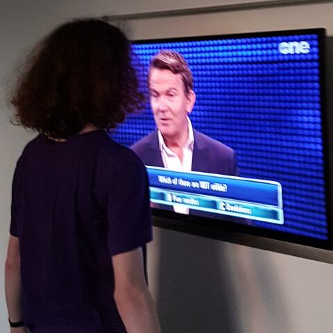 i am literally watching the chase