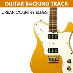 Urban Country Blues Guitar Backing Track E minor