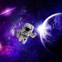 Floating In Space Ambient Music
