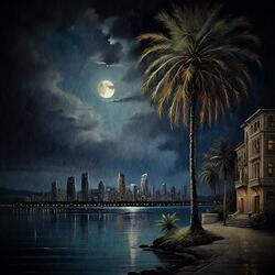 Tropical Nightscape