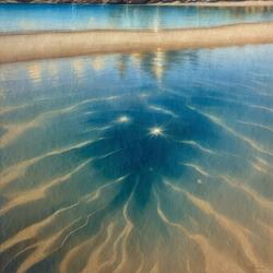 Reflections on the Beach