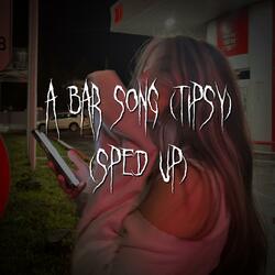 a bar song (tipsy)